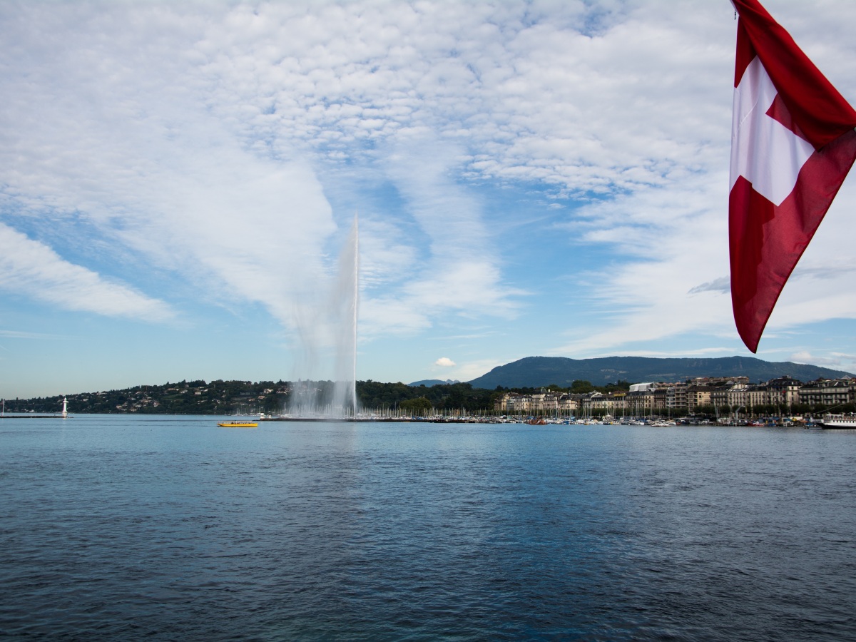 Geneva, a Town Surrounded by Stunning Views of the Swiss Alps